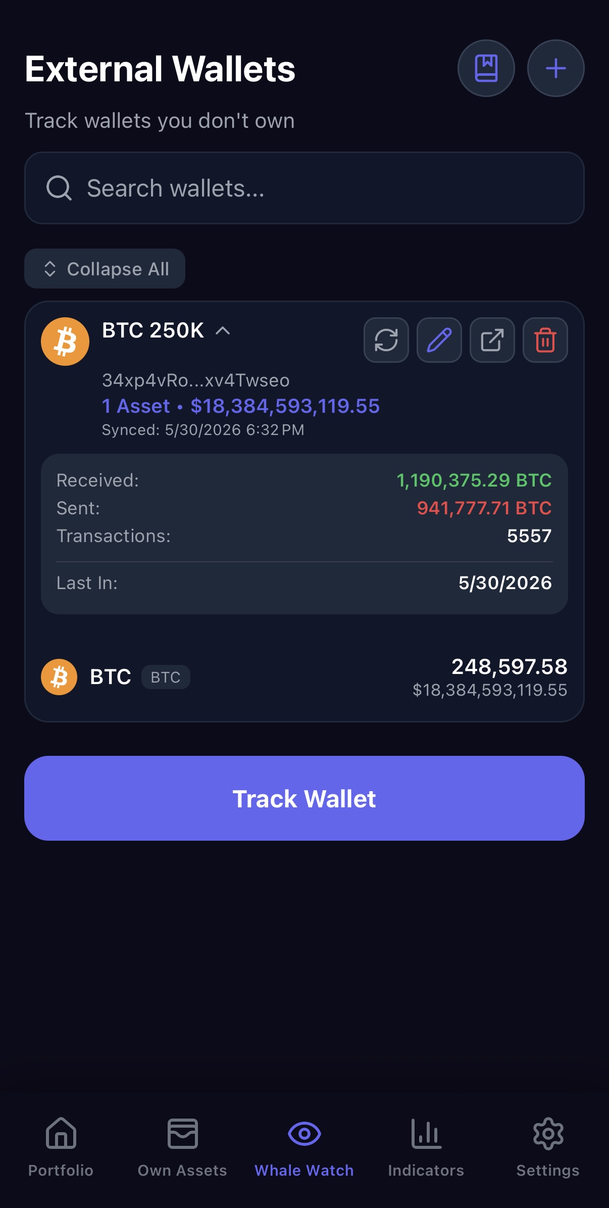 CryptoBaza Whale Watch